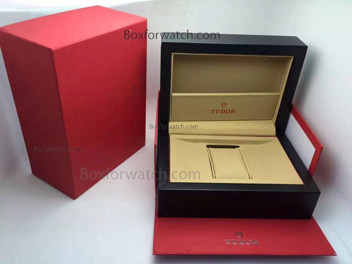 1:1 Original Quality Copy Tudor Watch Box / Black Solid Box on S